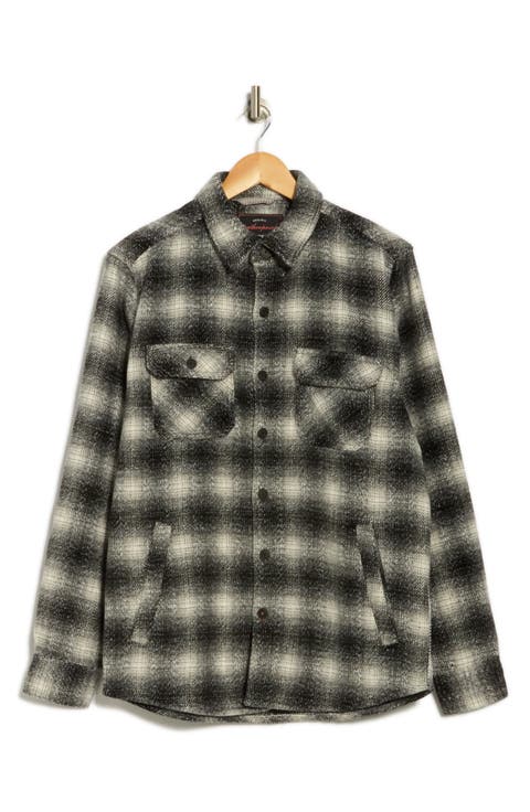 Heavyweight Plaid Shirt Jacket