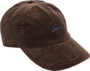 vowels Corduroy Logo Cap