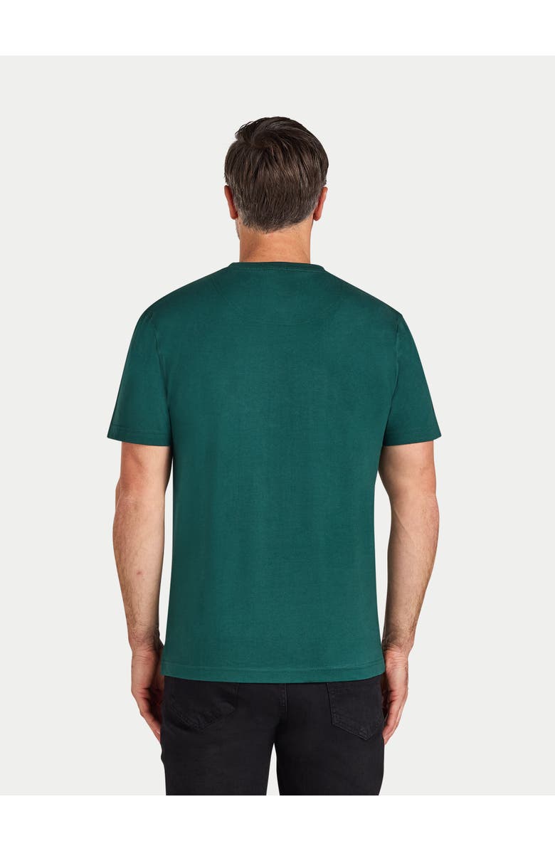 Raging Bull Embroidered Union Jack Bull T-Shirt, Alternate, color, Forest