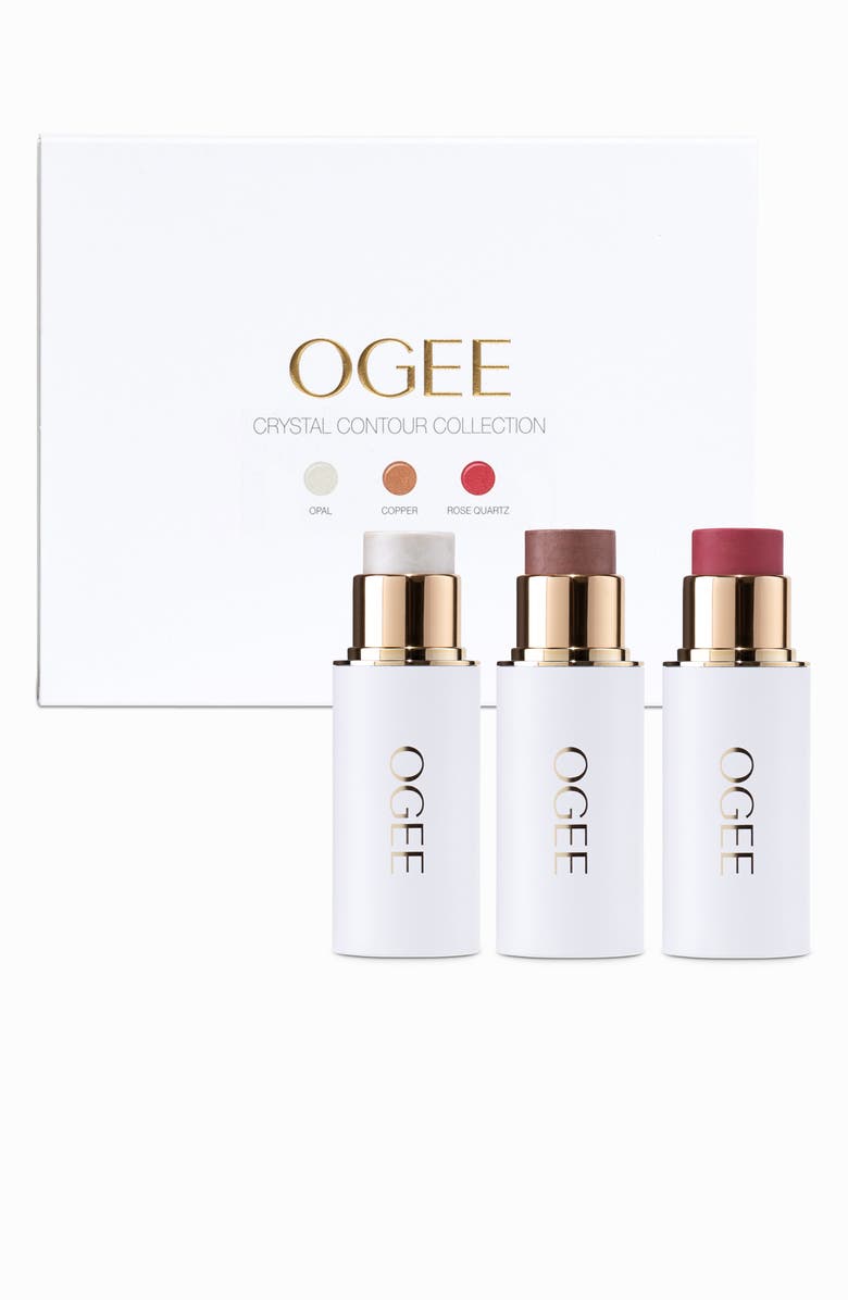 OGEE Crystal Contour Collection $144 Value, Main, color, Crystal