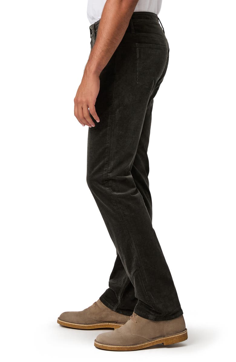 PAIGE Normandie Straight Leg Jeans, Alternate, color, Dark Iron