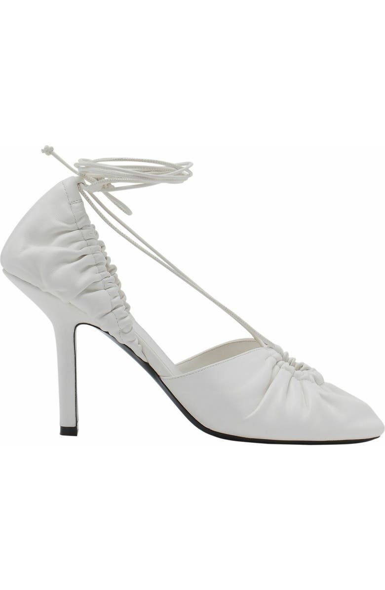 Lanvin Mesure Lace-Up Leather Pumps, Main, color,