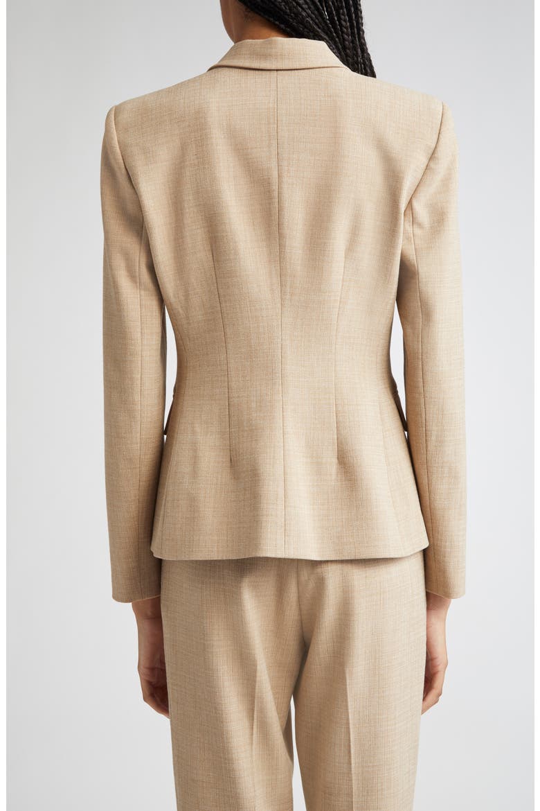 Heathered Stretch Suiting Blazer, Alternate, color, ACORN/ HAZE GRAY MULTI