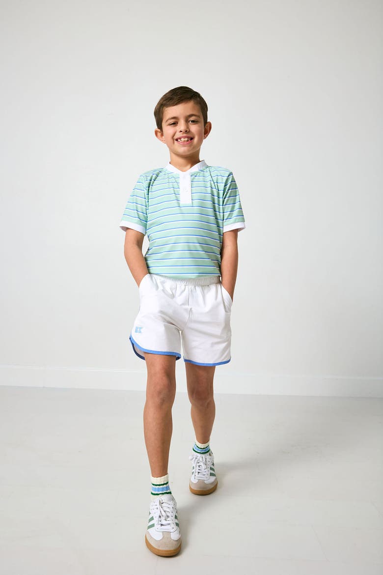 Boys Blade Shirt, Alternate, color, Palm Green Stripe