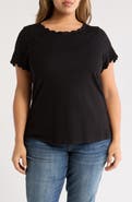 T Tahari Scallop T-Shirt