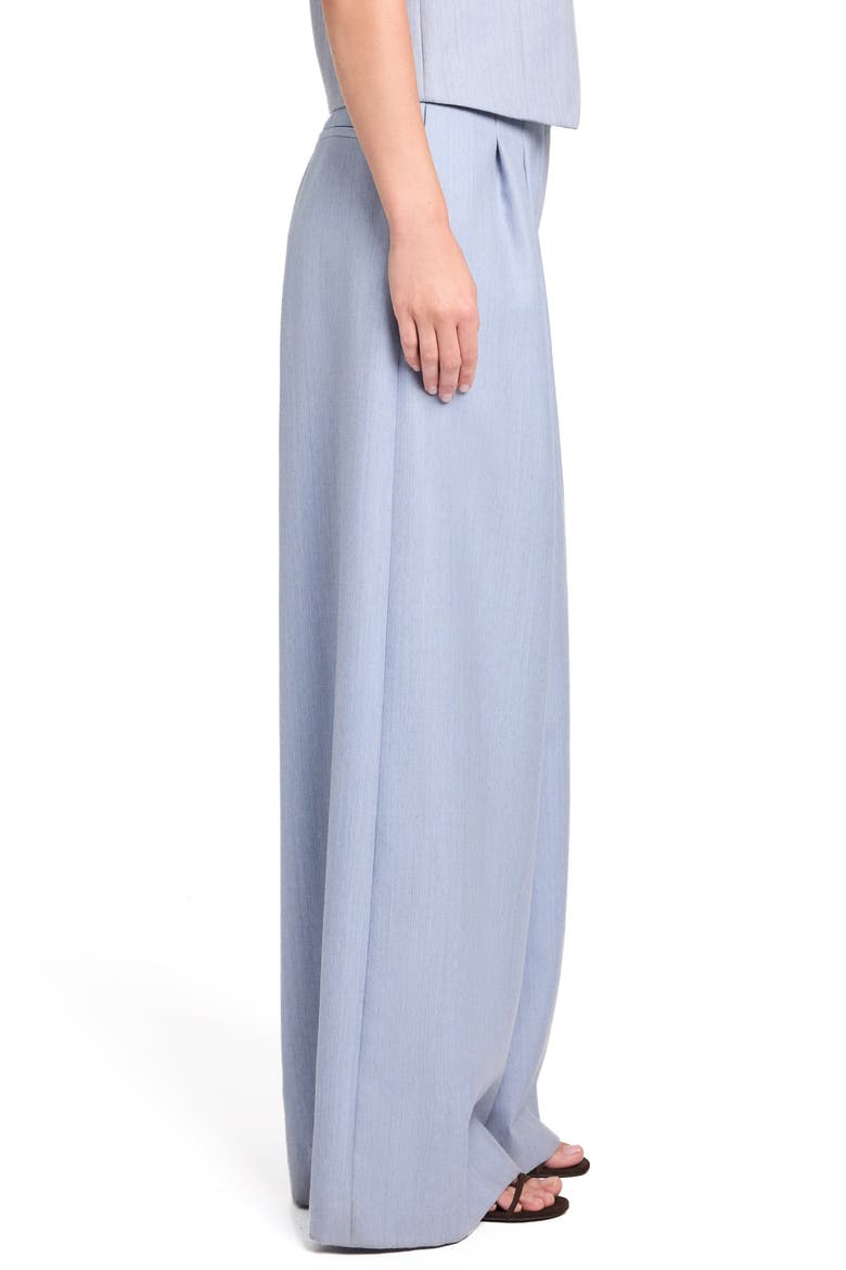 Avery Wool Wide Leg Pants, Alternate, color, HALOGEN BLUE