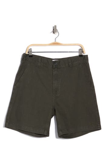 Obey Daily Shorts In Green