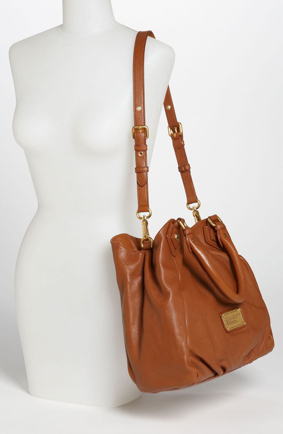 MARC BY MARC JACOBS 'Classic Q Fran - Small' Shopper, Alternate, color, CINNAMON STICK