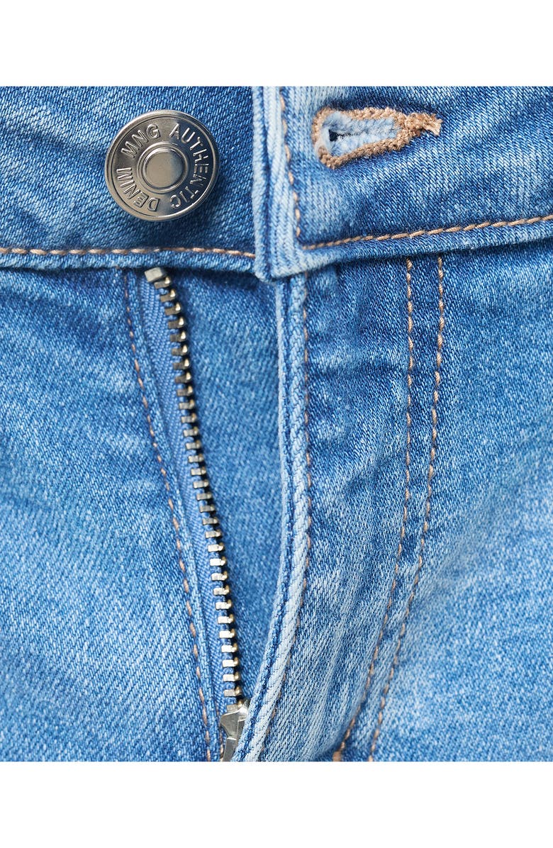 MANGO TEEN Low Rise Wide Leg Jeans, Alternate, color, Light Blue