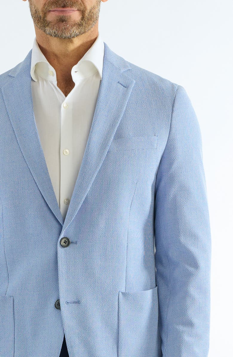 SAVILE ROW CO Check Seersucker Sport Coat, Alternate, color, Blue