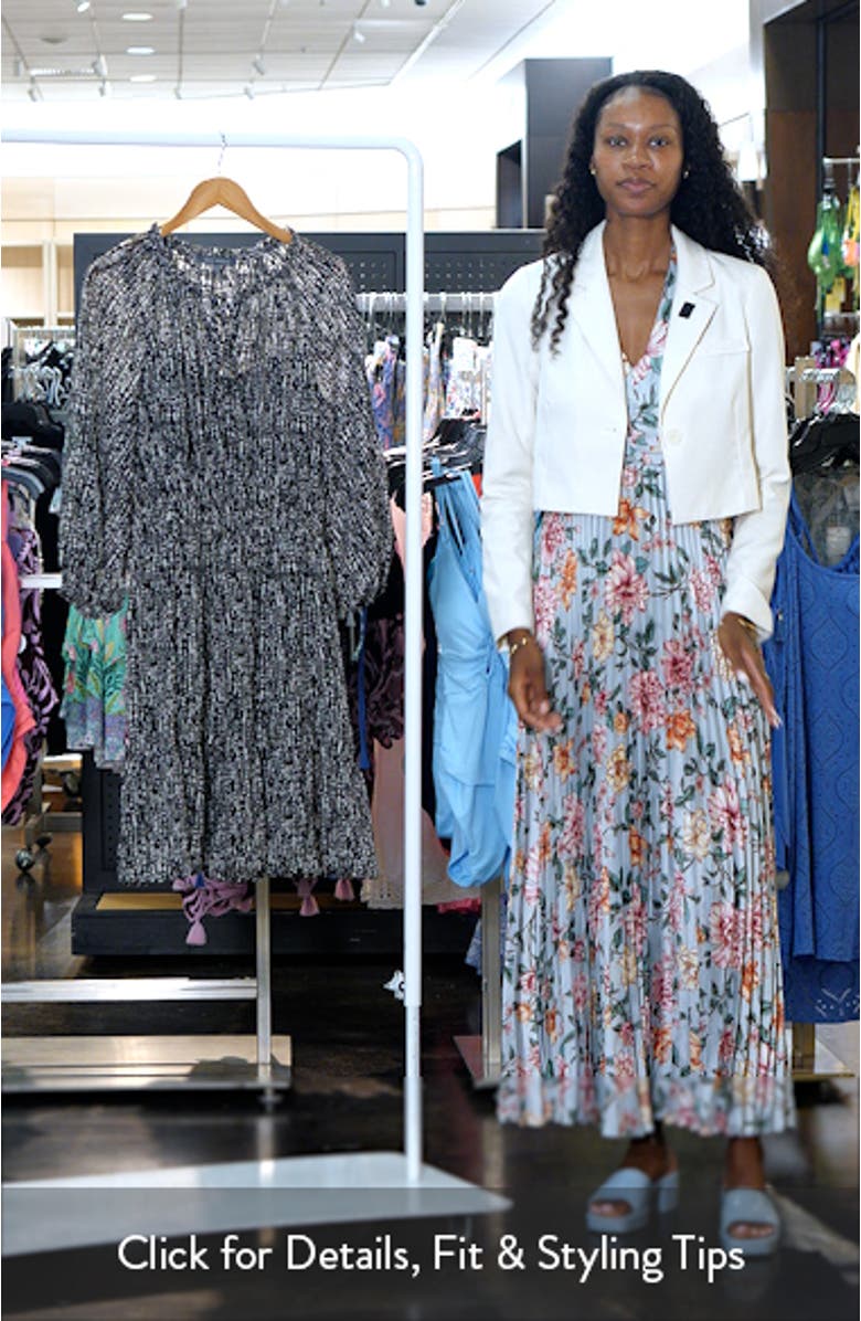 Abstract Print Dress, sales video thumbnail