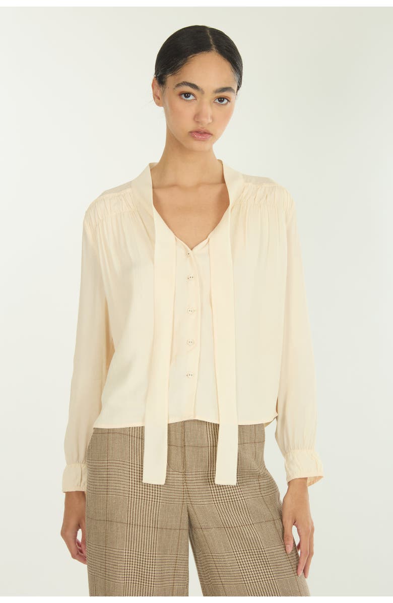 SECRET MISSION Eliza Blouse, Alternate, color, Crème