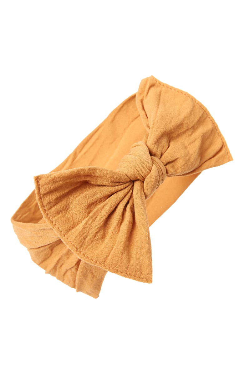 Baby Bling Knotted Bow Headband, Main, color, 