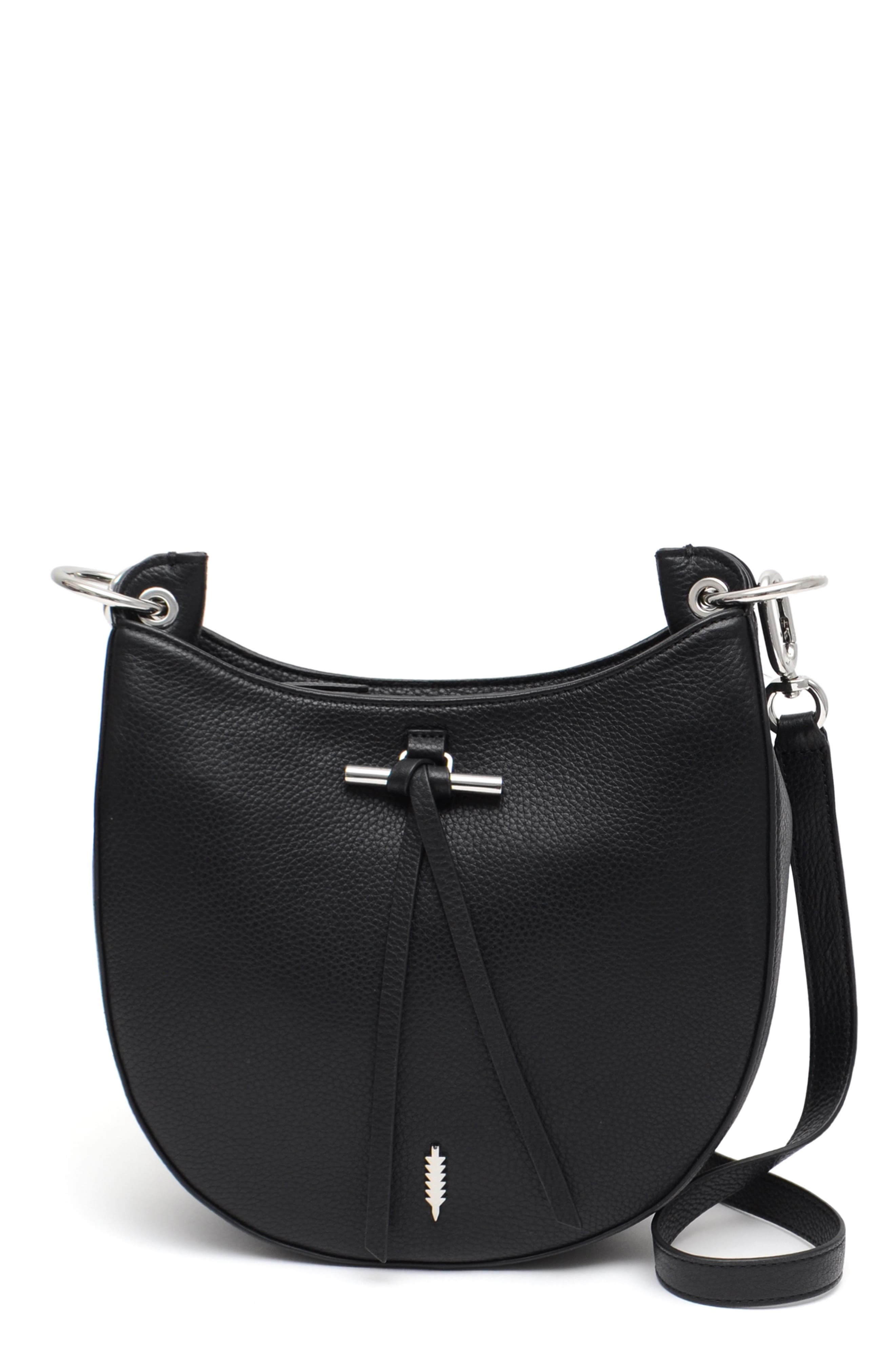 Thacker Sienna Leather Crossbody Bag, Main, color, 