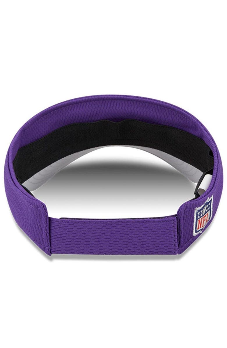 New Era Men's New Era Purple Minnesota Vikings 2023 NFL Training Camp Adjustable Visor, Alternate, color, 