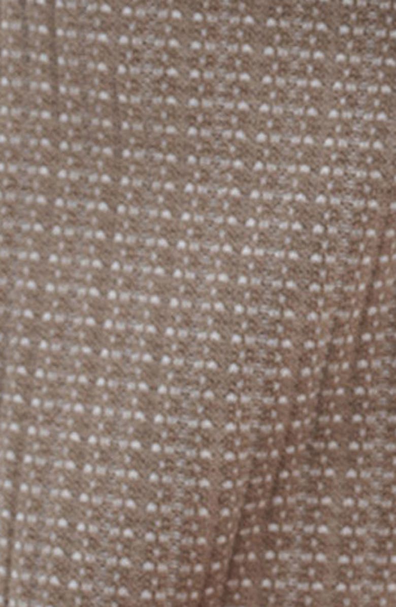 rag & bone Harvey Rib Polo Sweater, Alternate, color, Grey