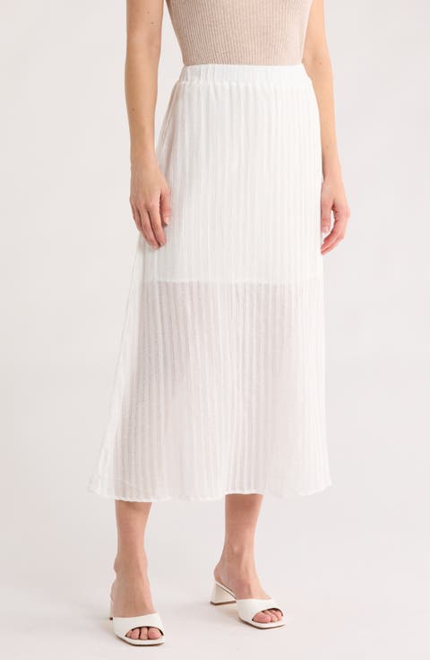 Shadow Stripe Skirt