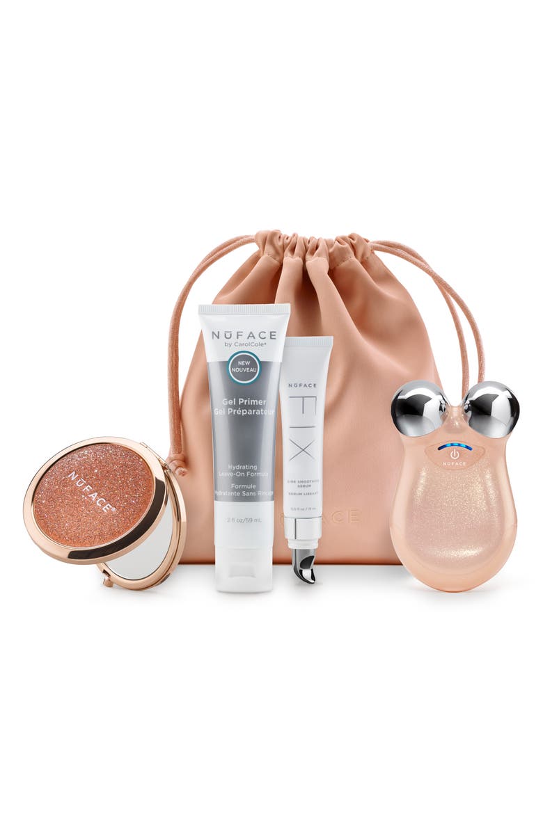 NuFACE<sup>®</sup> Trinity<sup>®</sup> Mini Shimmer All Night Set, Main, color, 