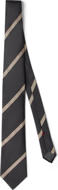 Brunello Cucinelli Regimental stripe silk tie