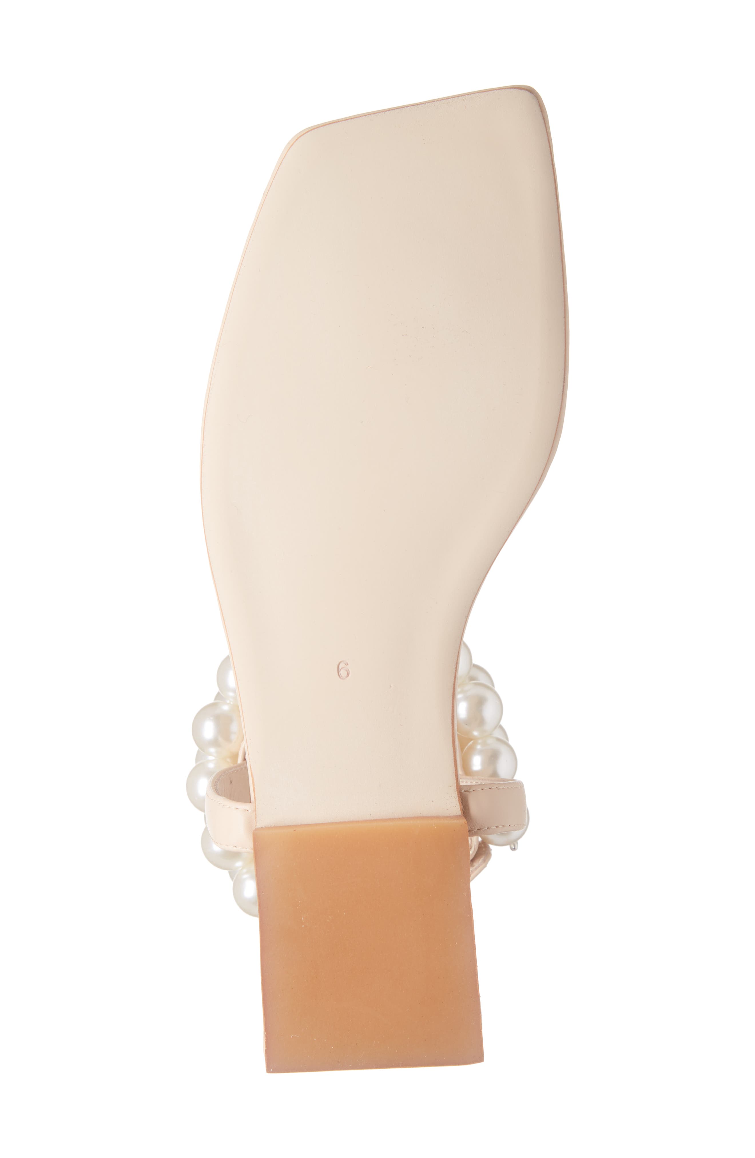 Chateau Embellished Ankle Strap Sandal, Alternate, color, NATURAL