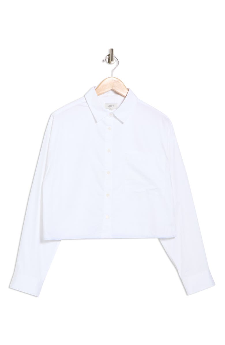 Joe's The Crop Boyfriend Button-Up Shirt, Alternate, color,