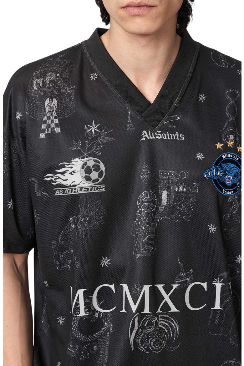 Terra Soccer Jersey, Alternate, color, JET BLACK