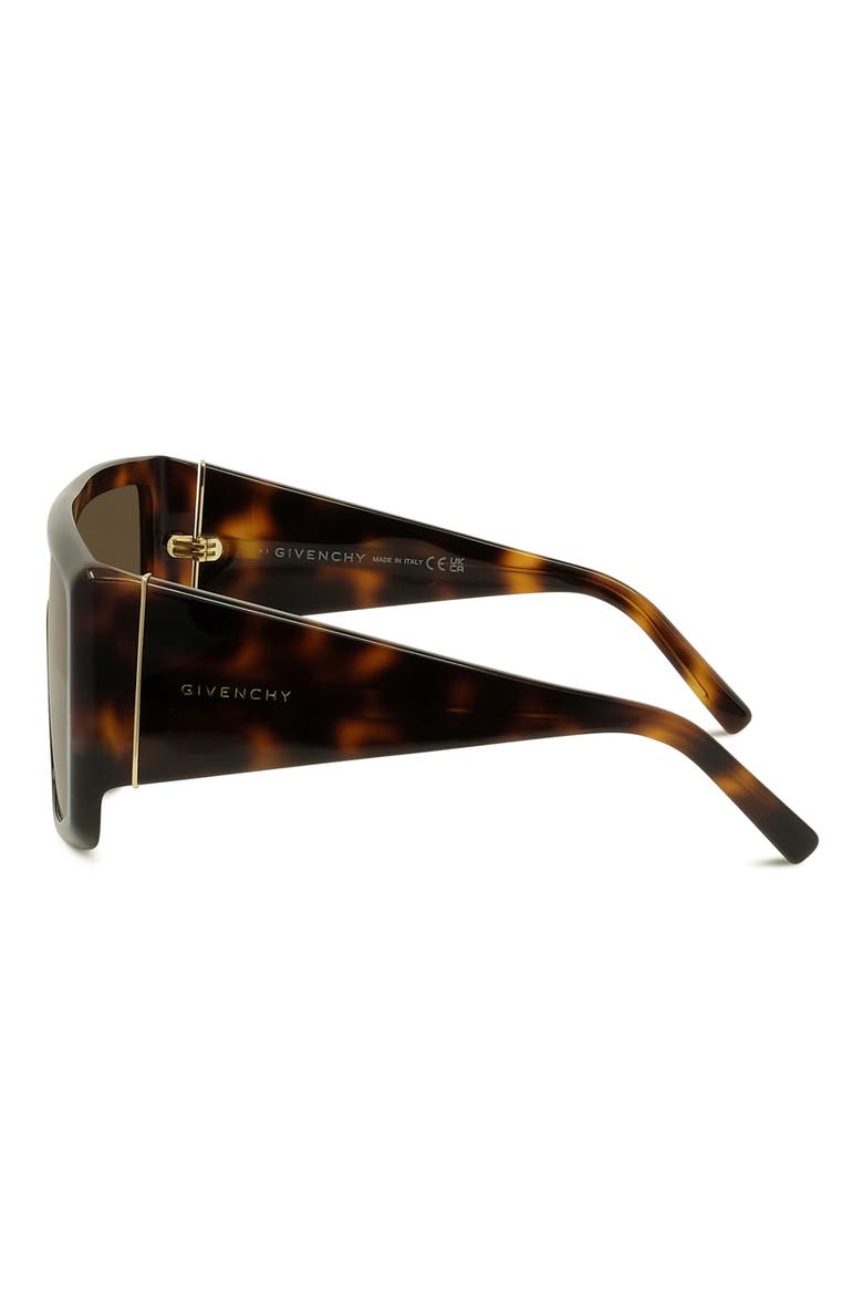 Rectangular Flat Top Sunglasses, Alternate, color, BLONDE HAVANA / BROWN