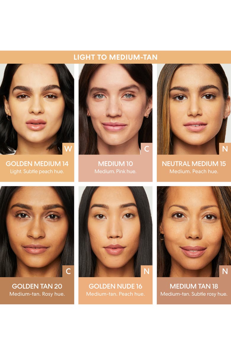 bareMinerals<sup>®</sup> ORIGINAL MATTE Loose Mineral Foundation Broad Spectrum SPF 15, Alternate, color, 14 Golden Medium