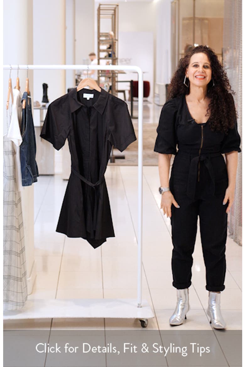 Julie Cotton Mini Shirtdress video