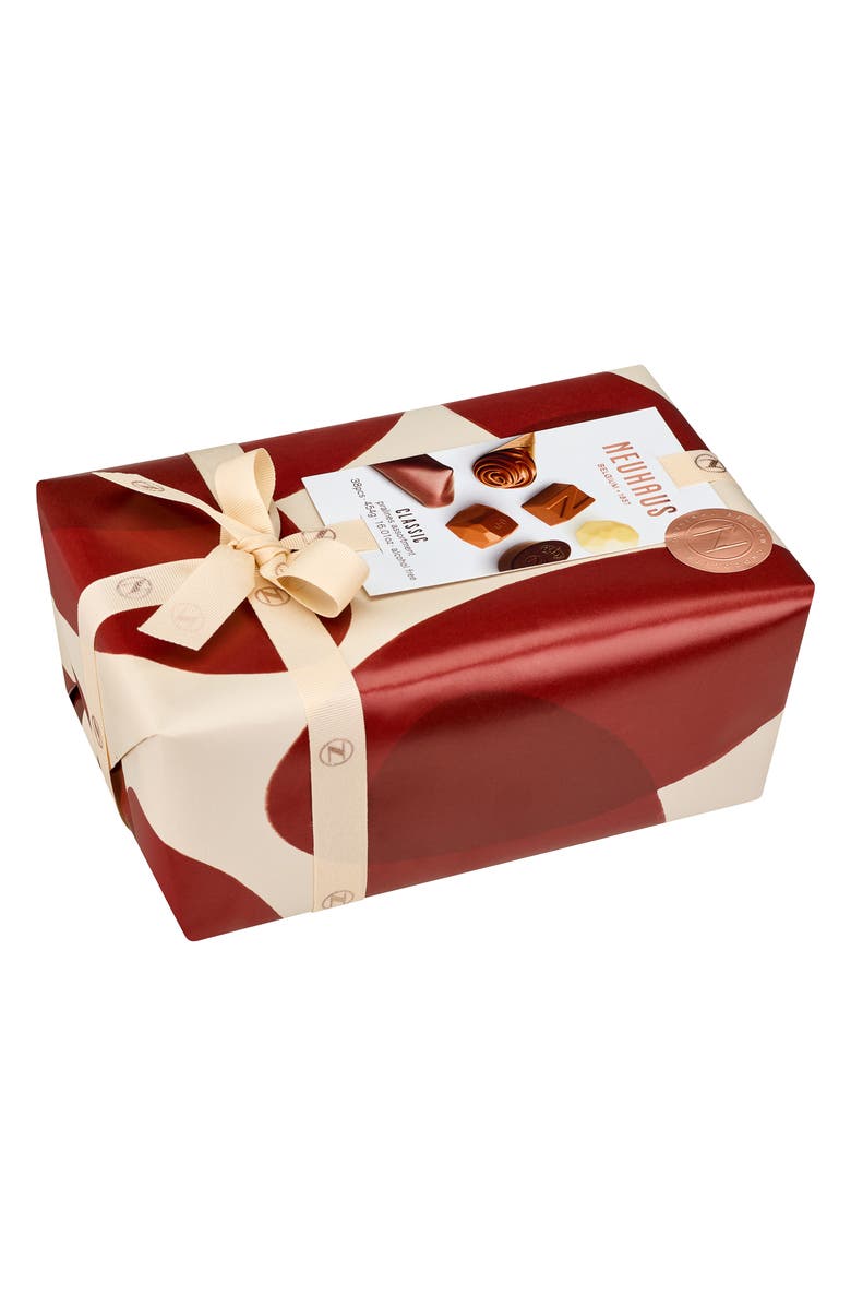 NEUHAUS Valentine Ballotin Classic 38-Piece Chocolate Box, Alternate, color, Red