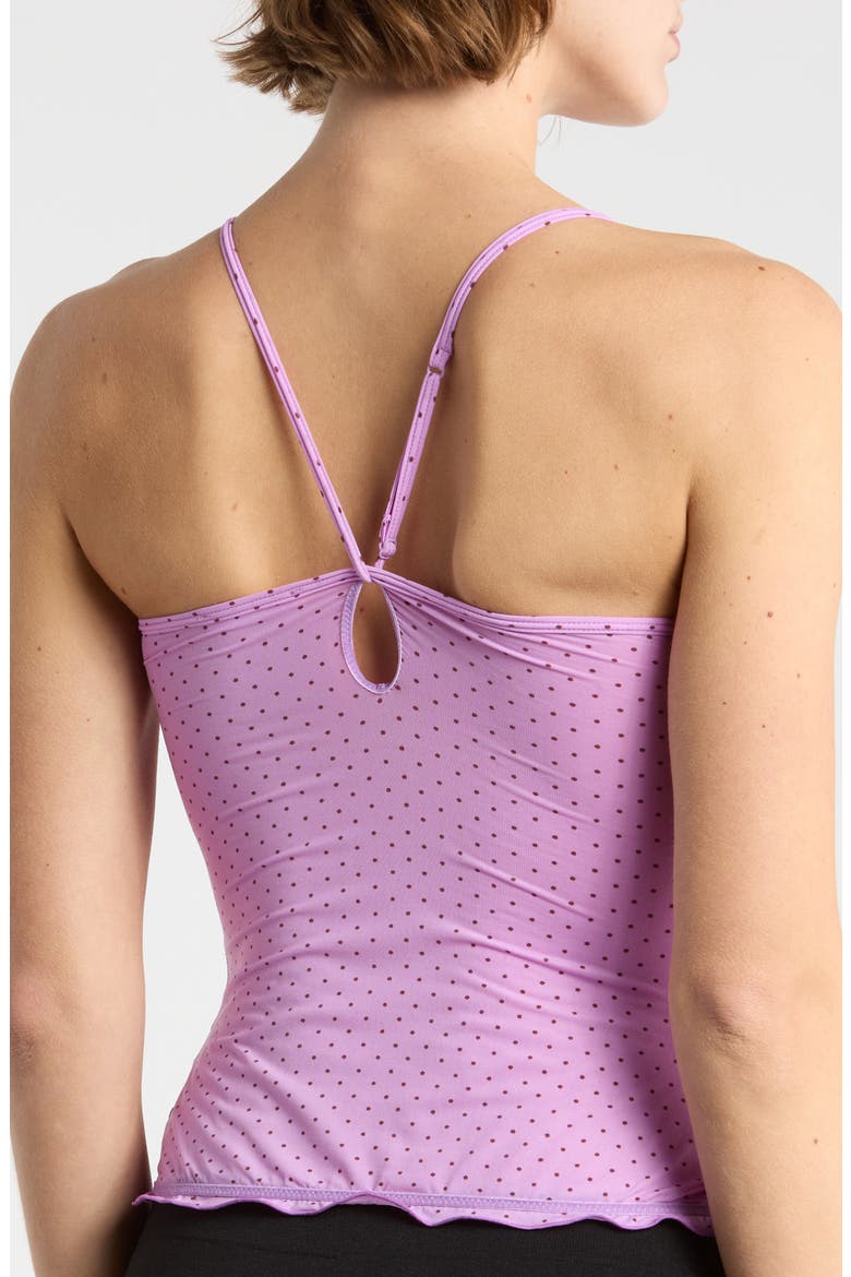 Mix & Match Lace Trim Camisole, Alternate, color, PURPLE