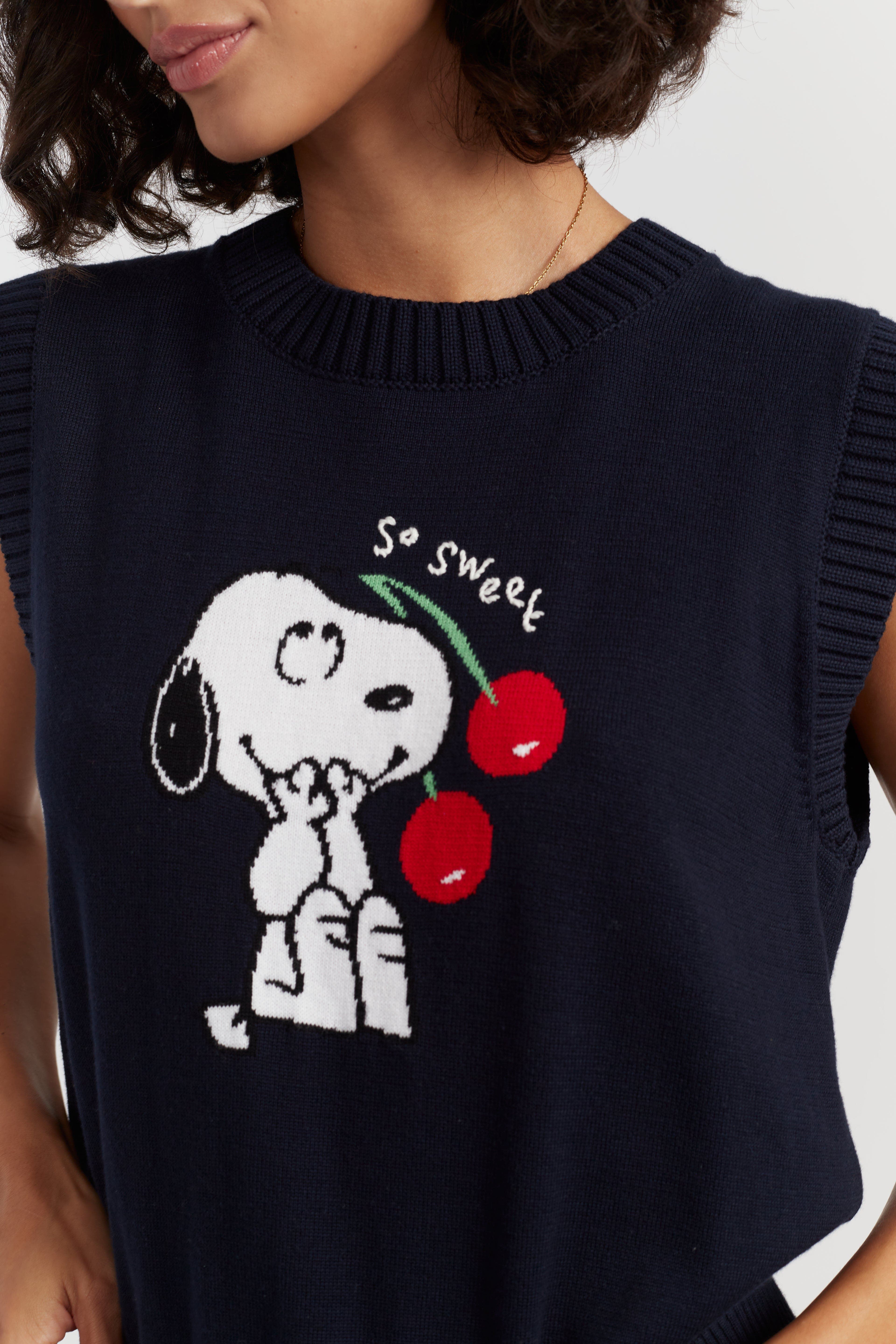 Cotton Snoopy Cherry Tank - image 4