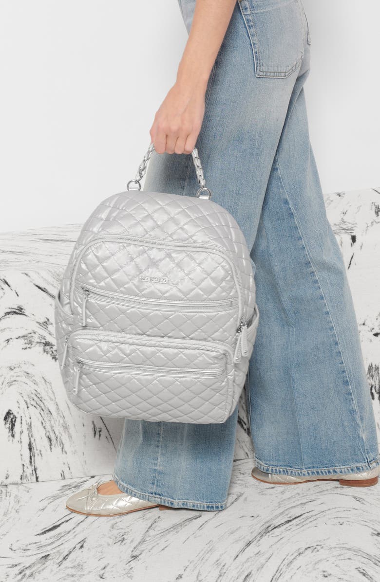 MZ Wallace Crosby Quilted Backpack, Alternate, color,