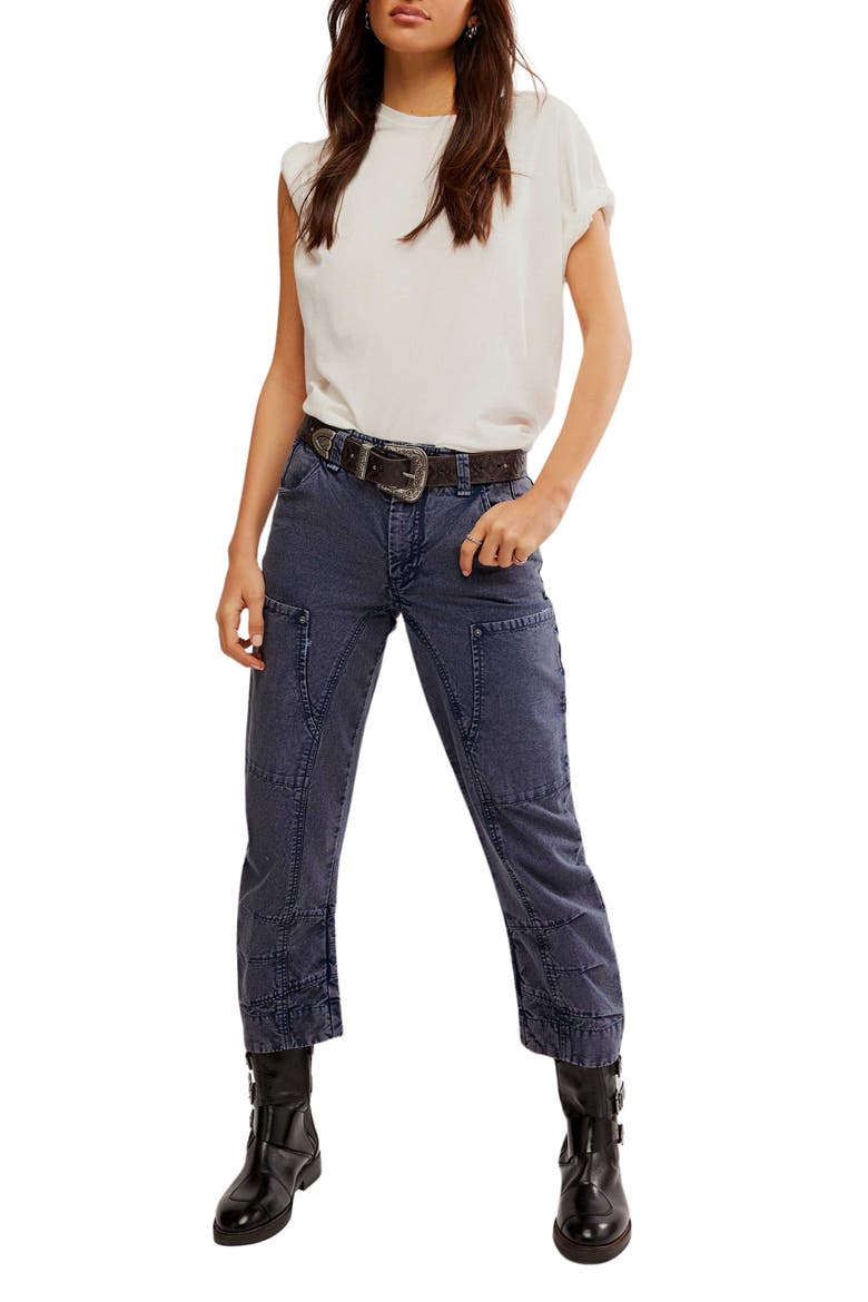 Supersonic High Waist Slim Crop Jeans, Alternate, color, BIG DIPPER