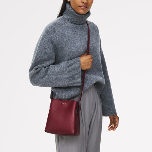 Radley Dukes Place Small Compartment Crossbody Bag In Red