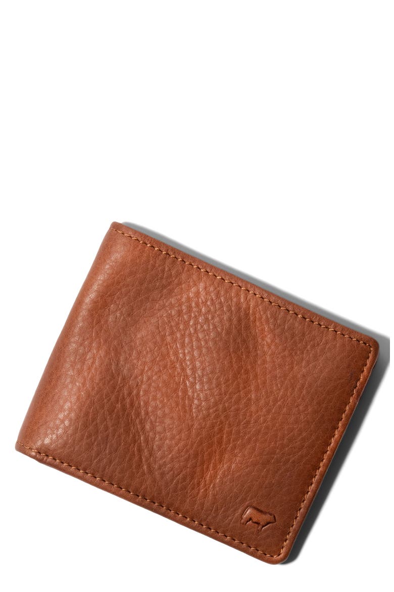 Classic Leather Bifold Wallet, Main, color, TAN