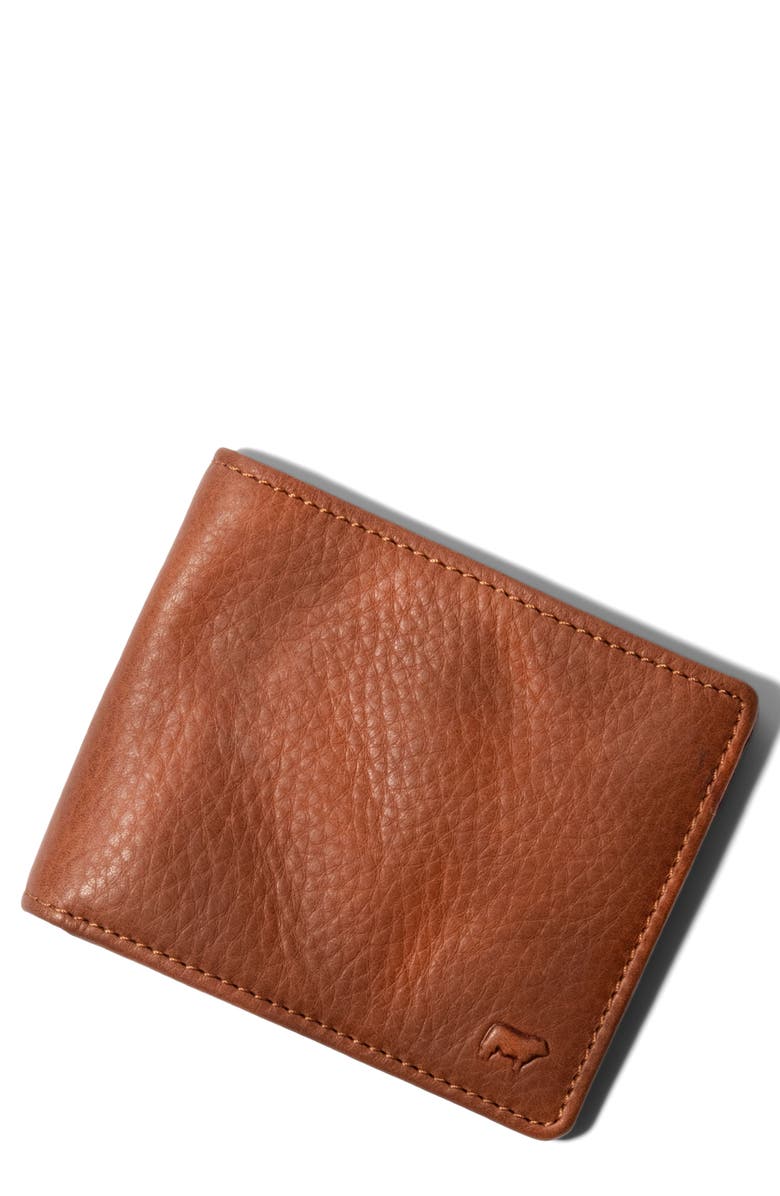Will Leather Goods Classic Leather Bifold Wallet, Main, color, Tan