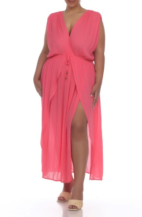 Maxi Cover Up Dress (Plus)