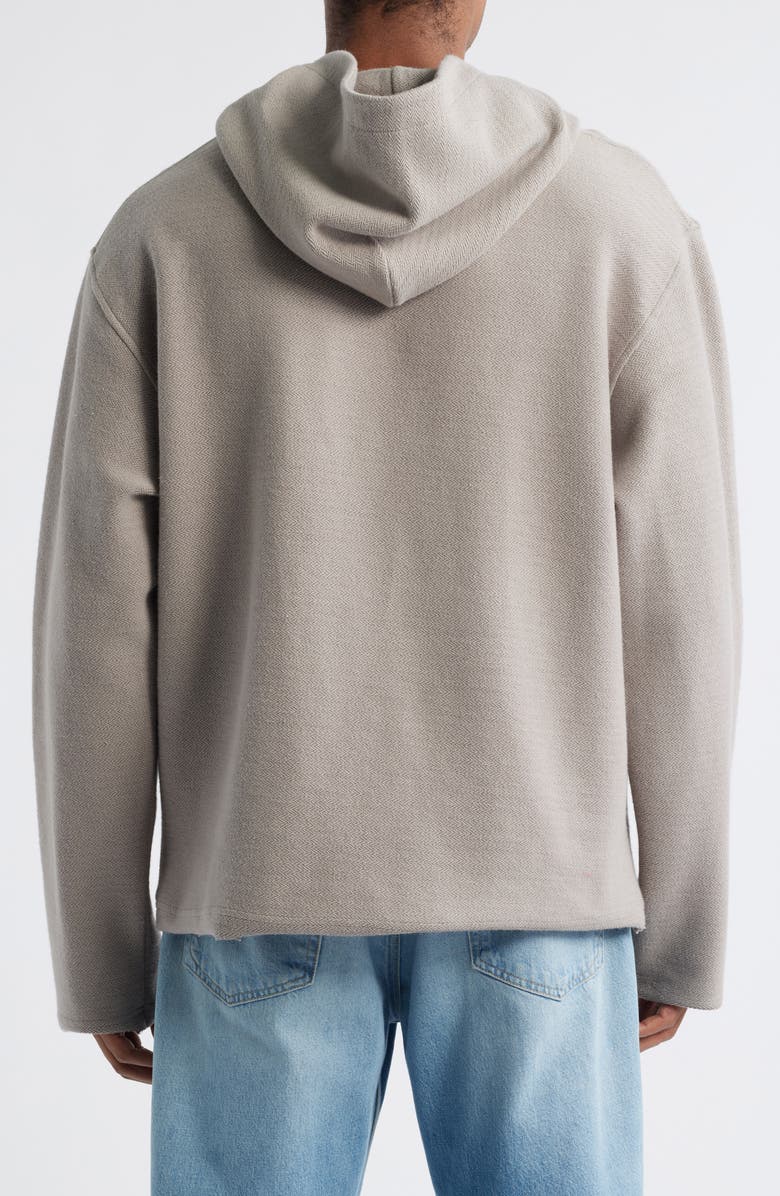 HONOR THE GIFT Race Herringbone Hoodie, Alternate, color, Stone