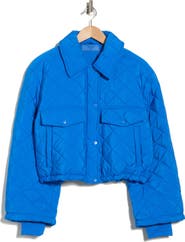 BLANKNYC Diamond Quilted Puffer Jacket