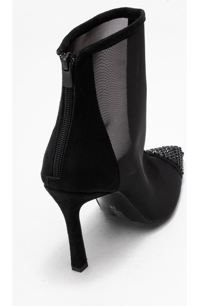 Prologue Shoes Farella Mesh Embellished Back-Zip Bootie, Alternate, color,