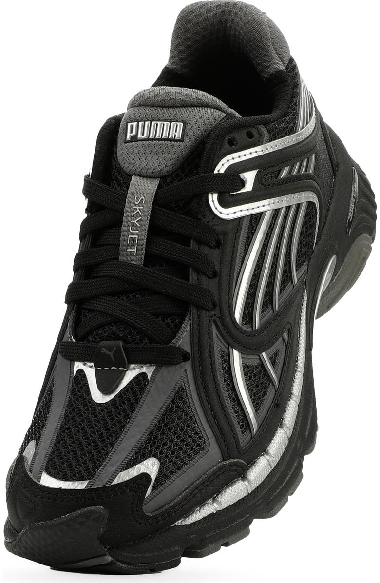PUMA Kids' Skyjet Sneaker, Alternate, color, Puma Black/ Dark Gray/ Silver