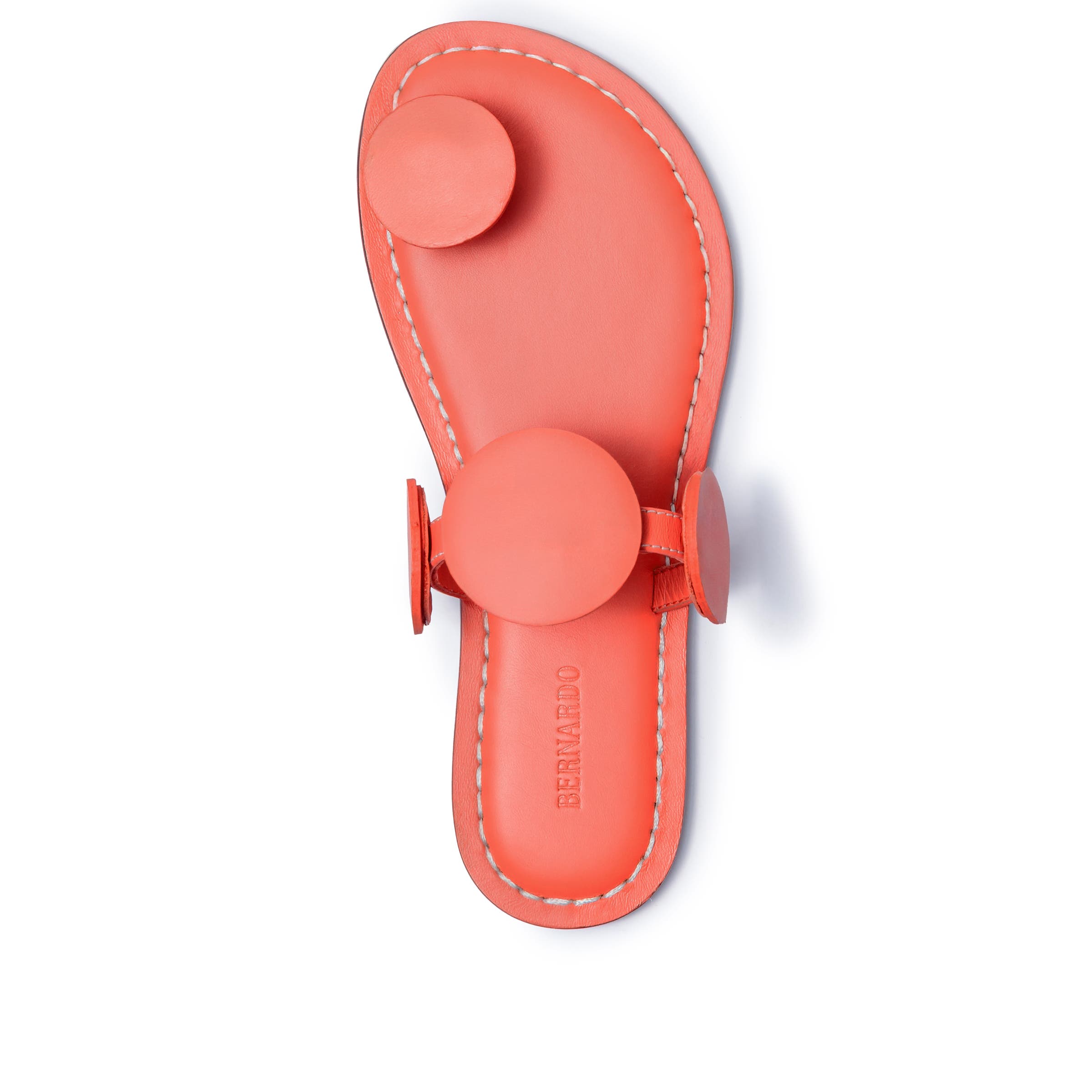 New Moon Toe Loop Sandal, Alternate, color, SUNSET ORANGE