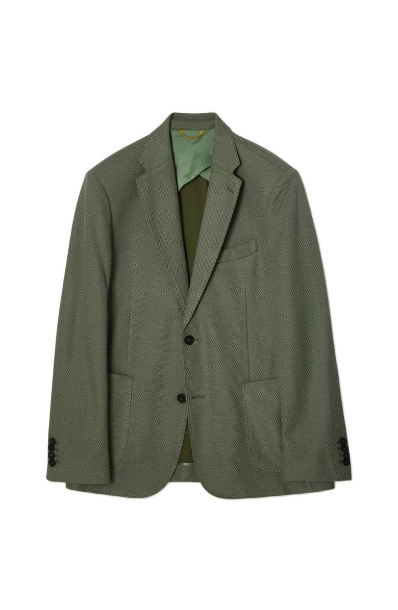 Robert Talbott Wright Textured Knit Blazer, Alternate, color, 