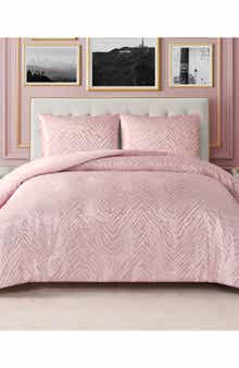 Juicy Couture Glam Zebra Comforter & Sham Set