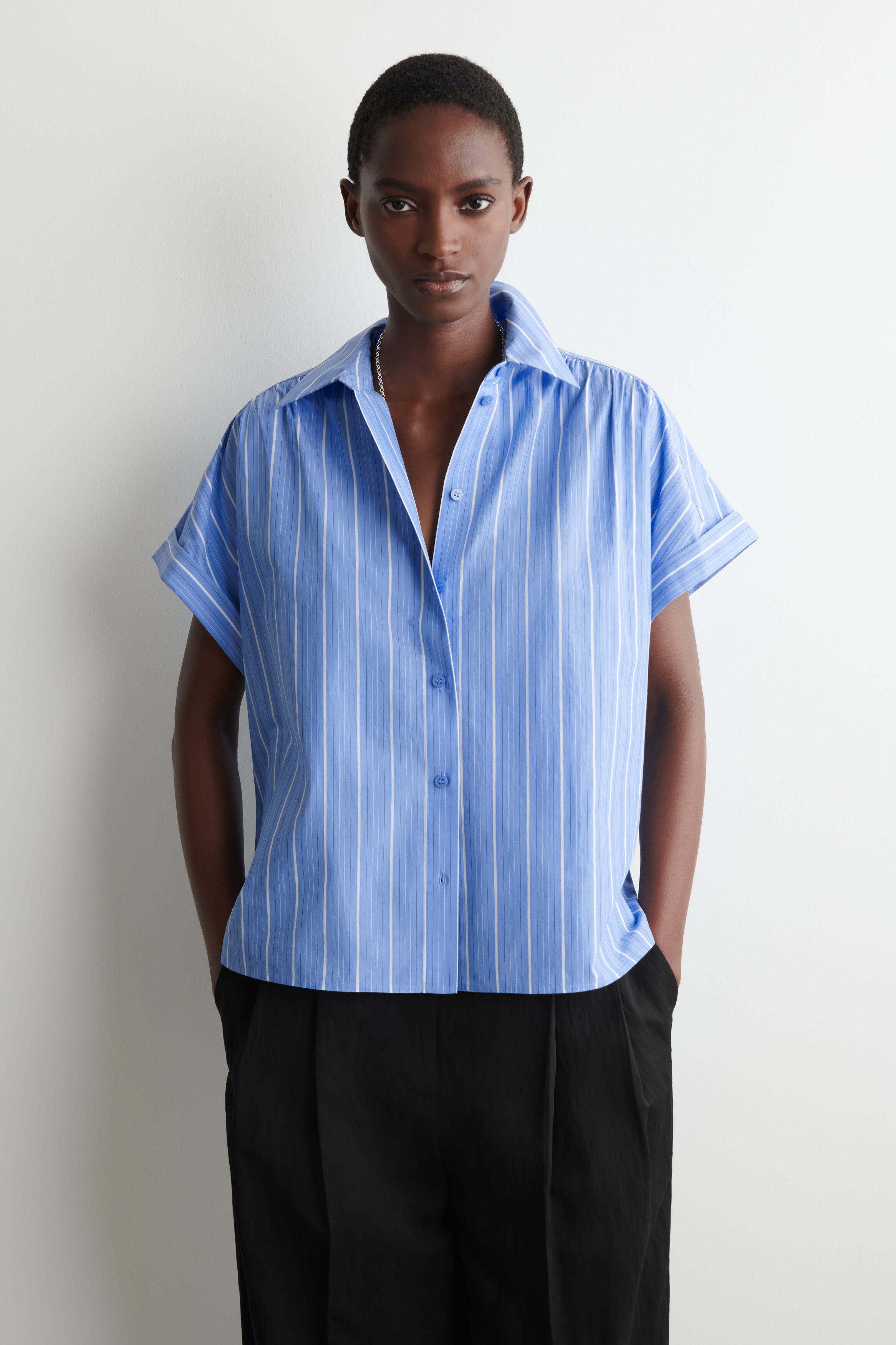 selected BLUE / STRIPED