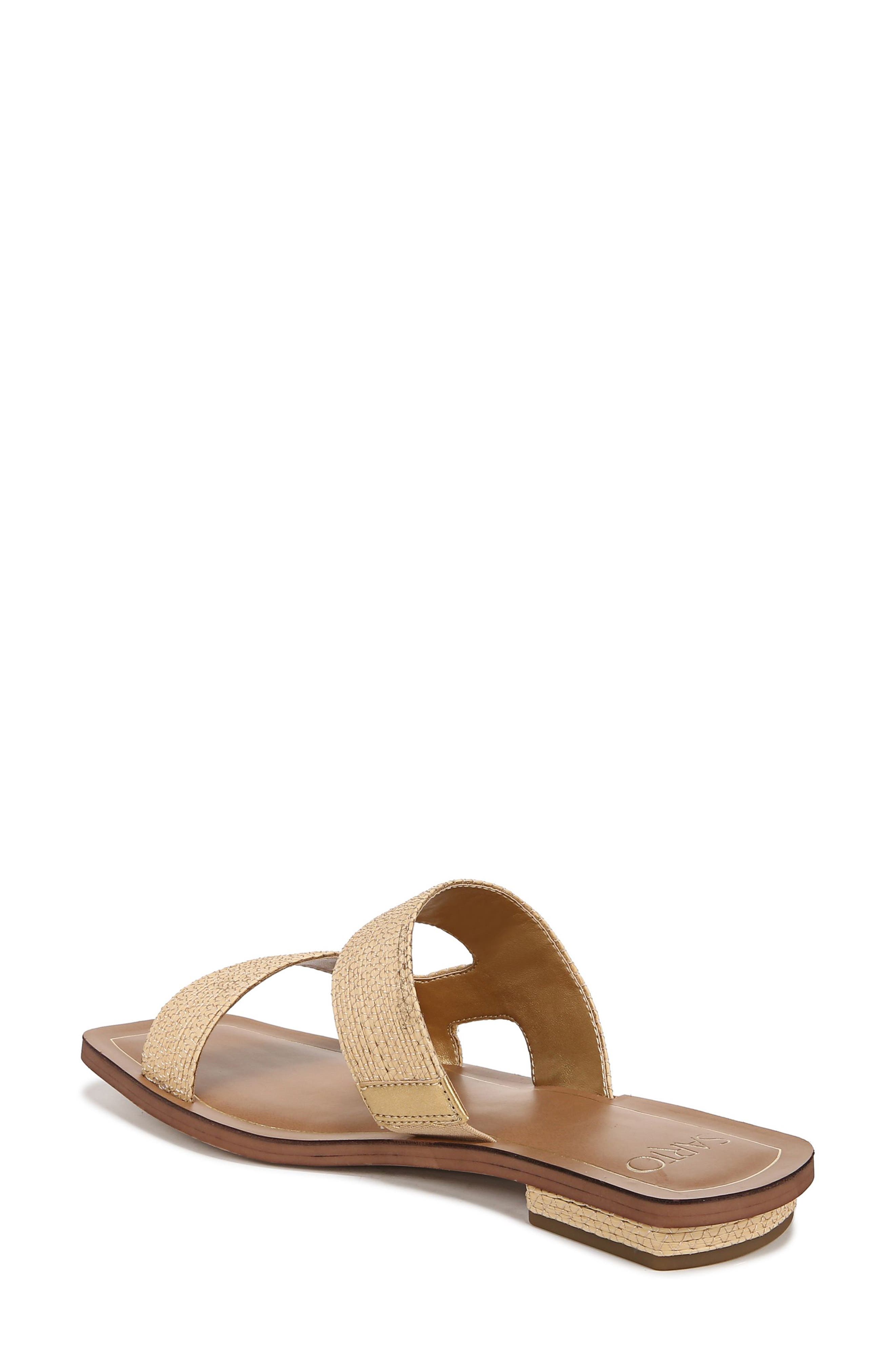 Emily Slide Sandal, Alternate, color, NATURAL