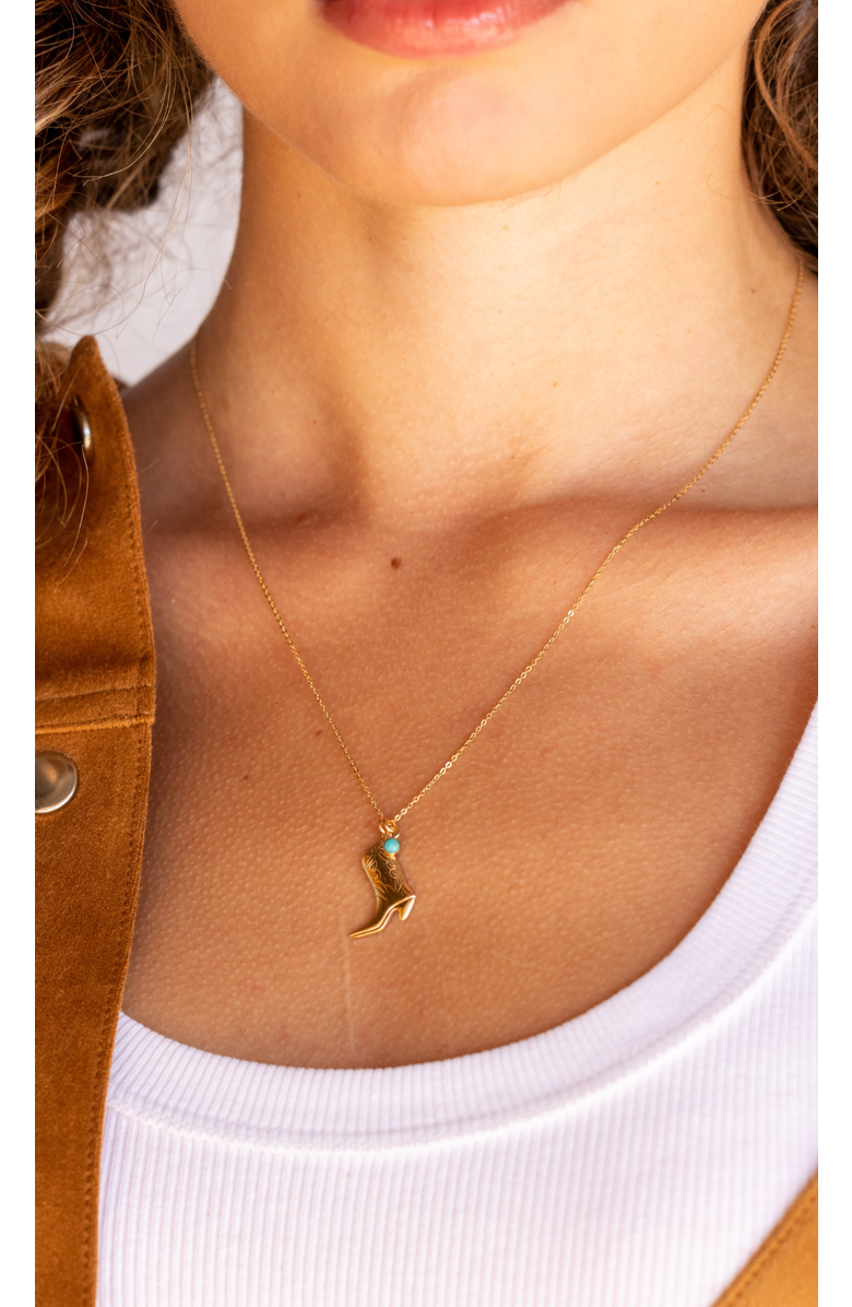 Set & Stones Ryder Necklace, Alternate, color, Gold