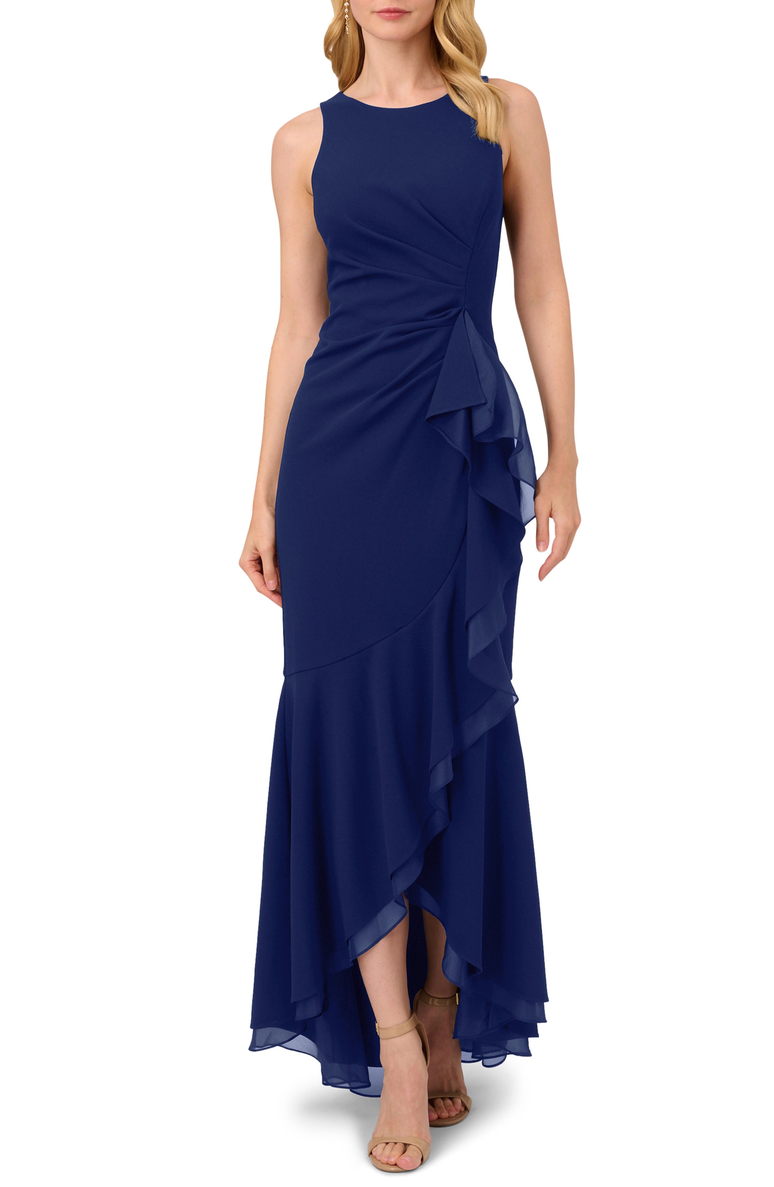 selected NAVY SATEEN