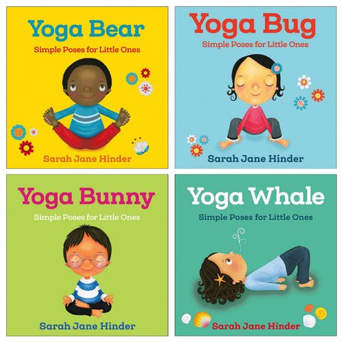 Toddler Yoga Warm Up and Mindfulness Board Book Set